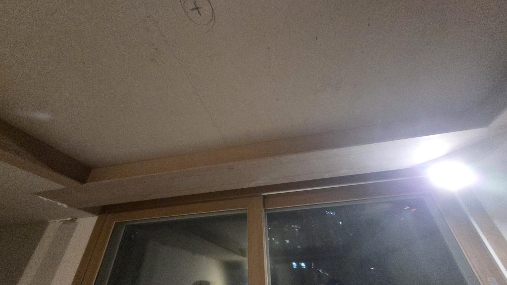 인테리어 목수 아치 게이트 시공, 매립 포켓 도어 목공 작업