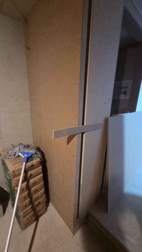 인테리어 목수 아치 게이트 시공, 매립 포켓 도어 목공 작업